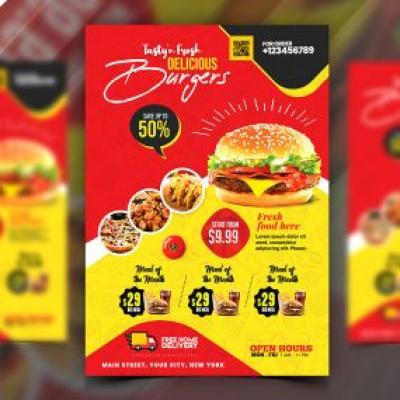 Izrada Flajera Za Fast Food 3