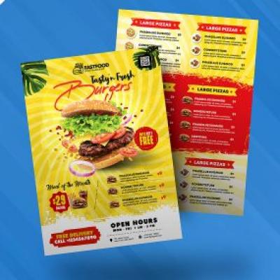 Izrada Flajera Za Fast Food