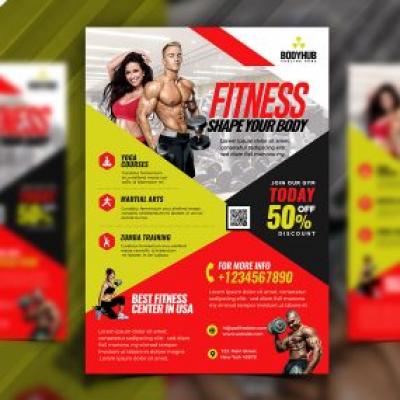 Izrada Flajera Za Fitness